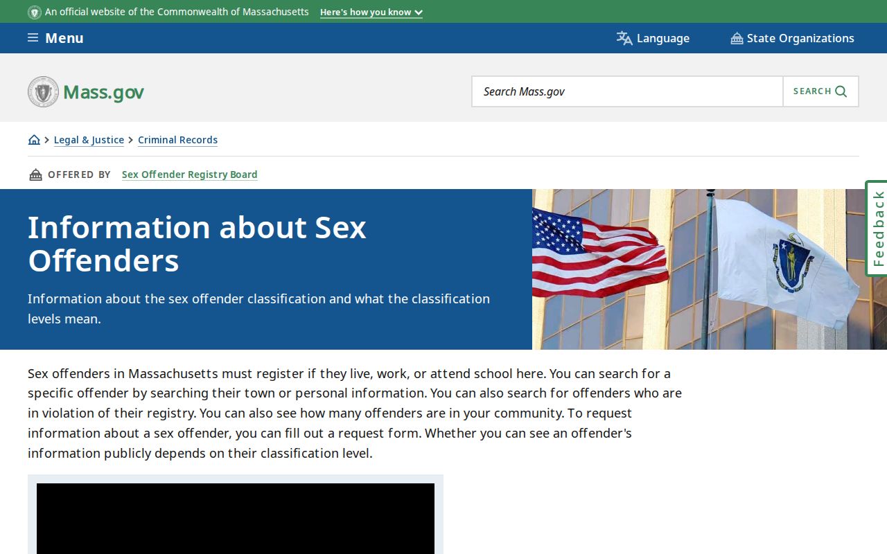 Milford residents directory public-safety information from the Massachusetts SORB search